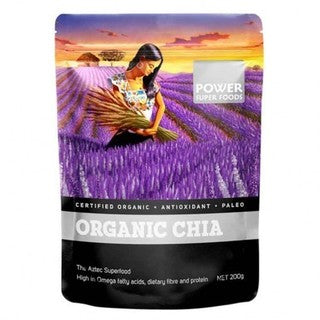 Power Super Foods Organic Chia Seeds - 450g