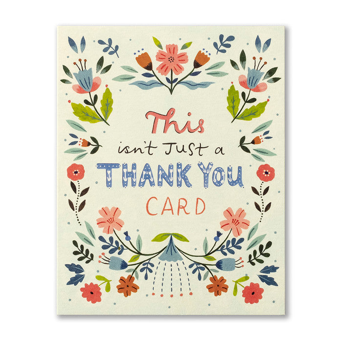 This Isn't Just a Thank You Card - LM Thank You Card