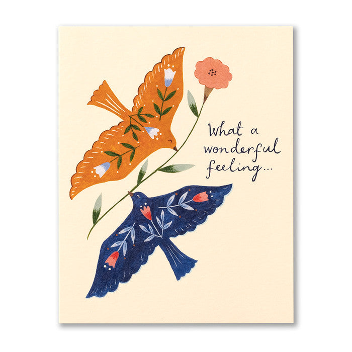 LM Friendship Card – What a Wonderful Feeling