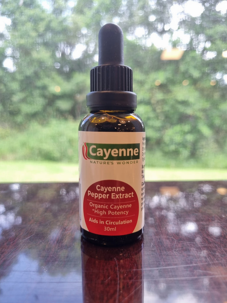 Cayenne Nature's Wonder Cayenne Pepper Extract 30ml
