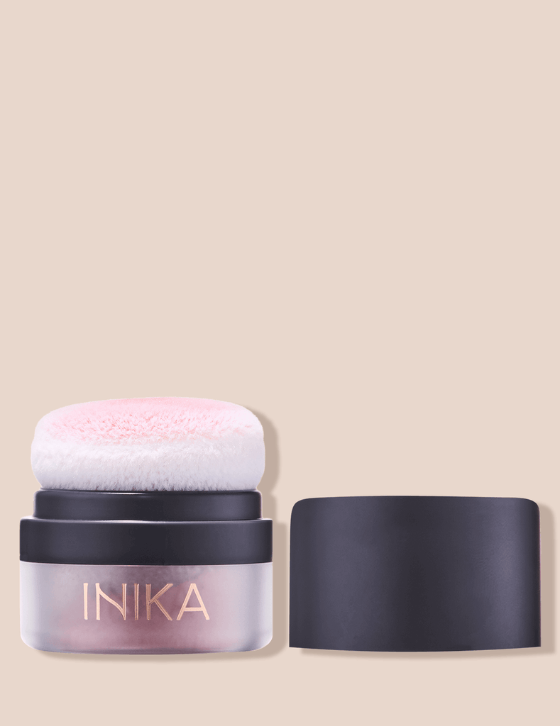 INIKA Mineral Blush Puff Pot - Rosy Glow