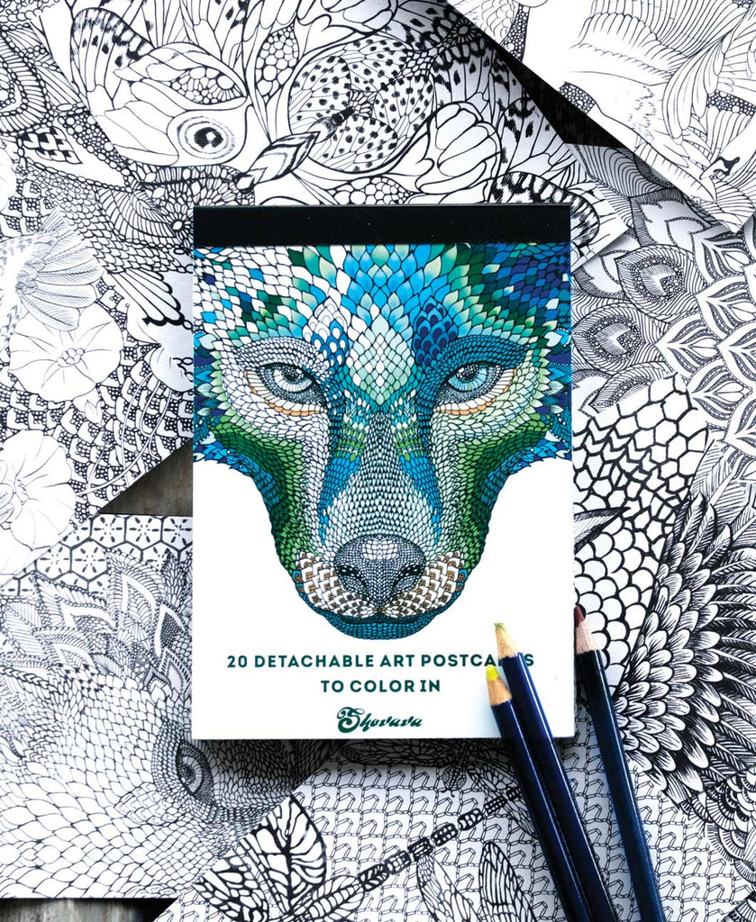 Shovava Colour in Art Postcards A5 Assort