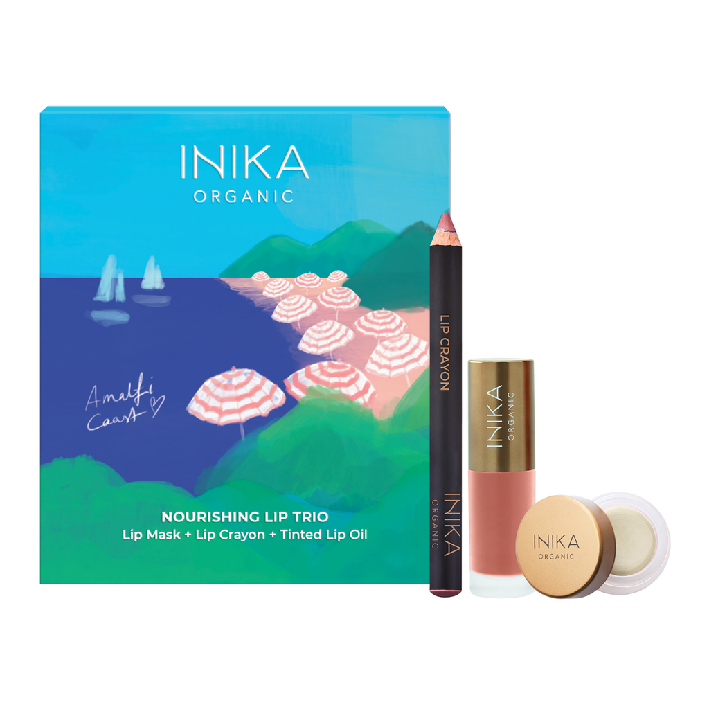 INIKA Organic Nourishing Lip Trio