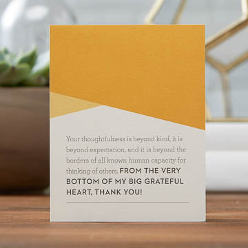 Your Thoughtfulness is Beyond Kind - IOW Appreciation