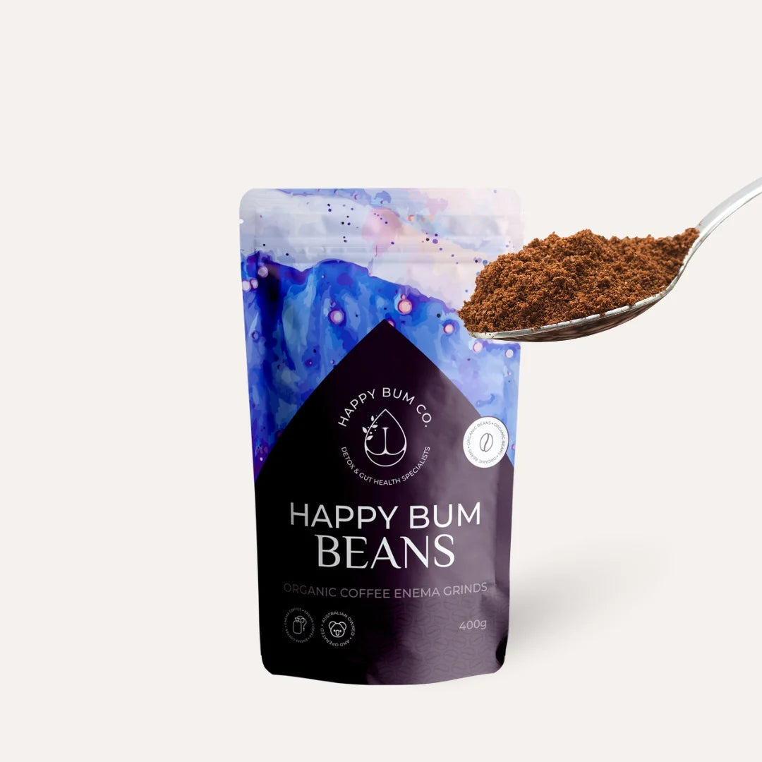 Happy Bum Beans Organic Medium Roast Enema Coffee Happy Bum Beans Organic Medium Roast Enema Coffee