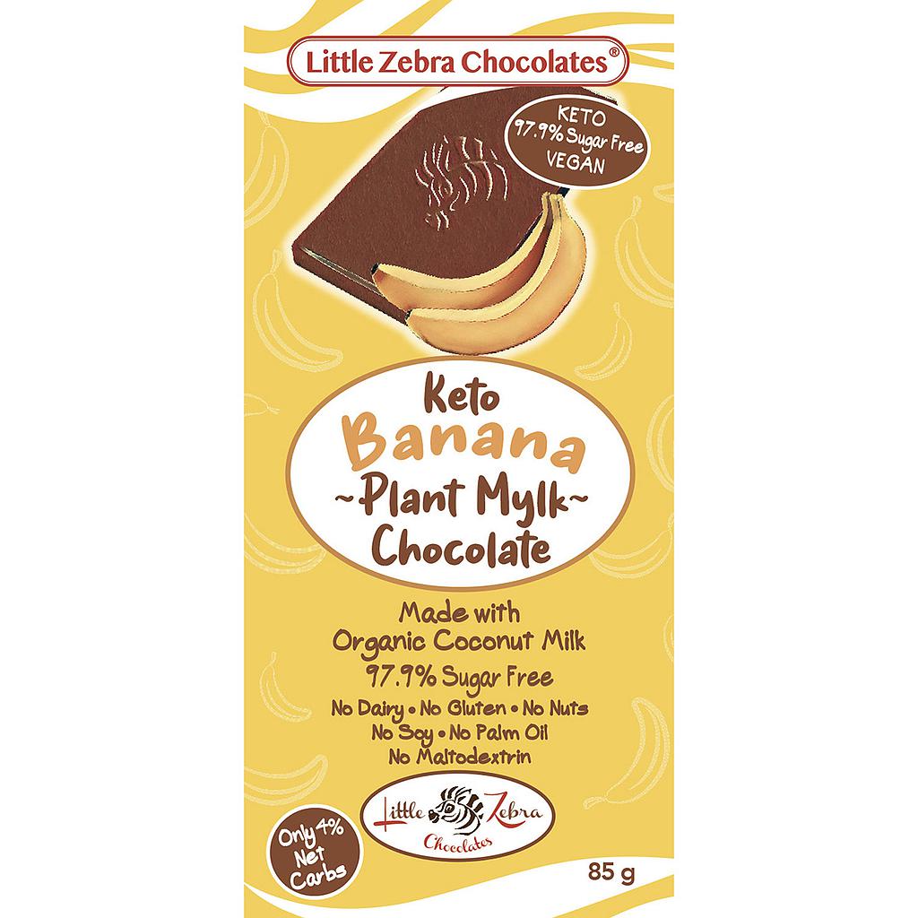 Little Zebra Plant Banana-Mylk Chocolate - 85g