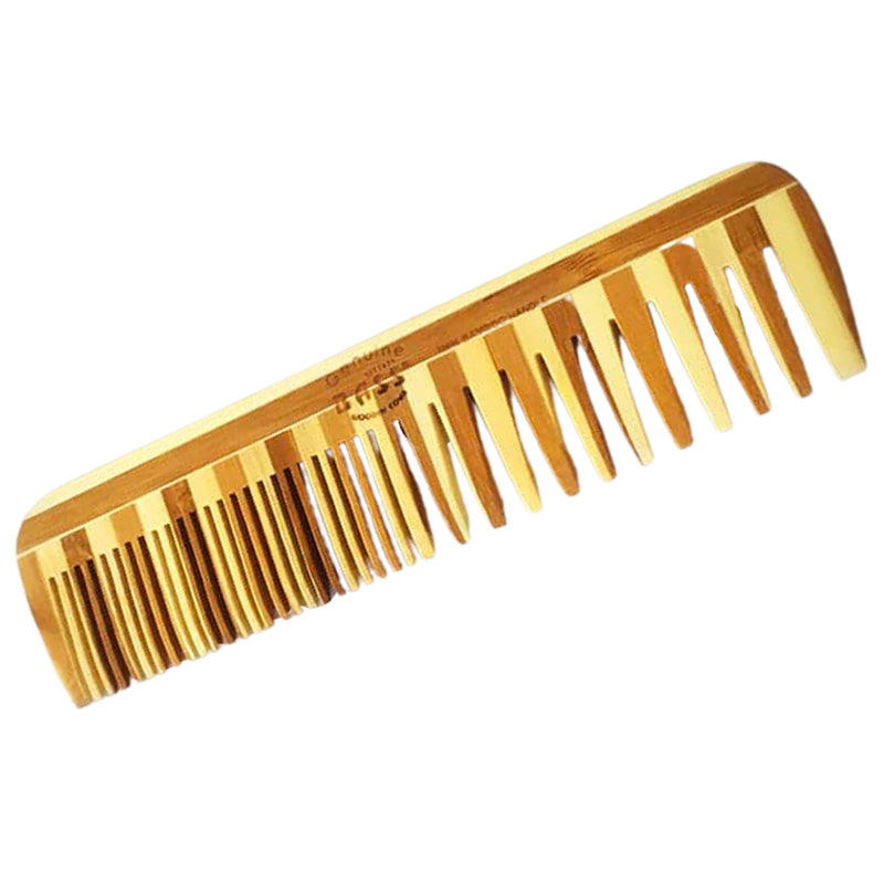 Bass Bamboo Wide & Fine Tooth Comb