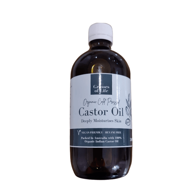 Grasses Of Life - Organic Cold Pressed Castor Oil 200ml