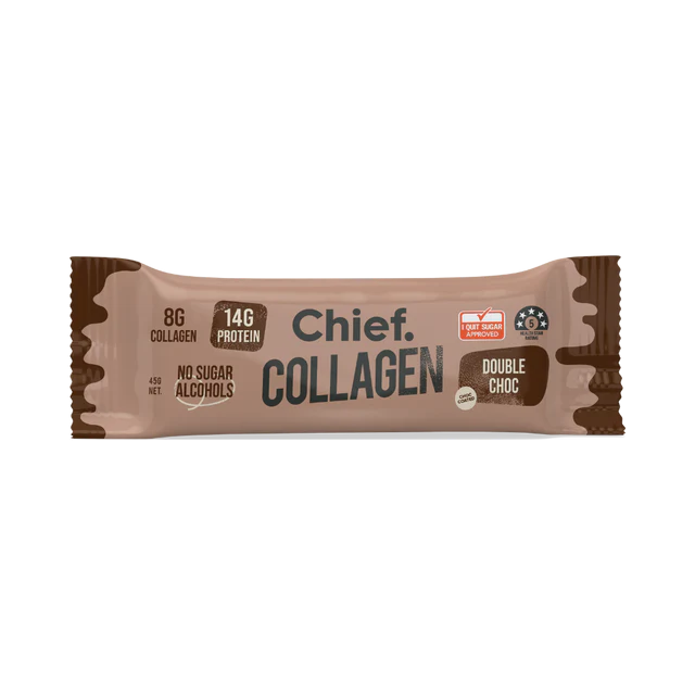 Chief Collagen Protein Bar - Double Choc