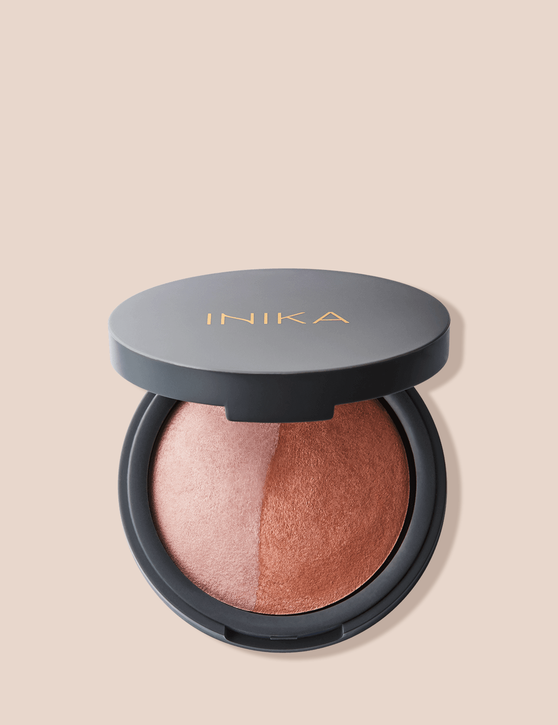 INIKA Baked Blush Duo - Burnt Peach