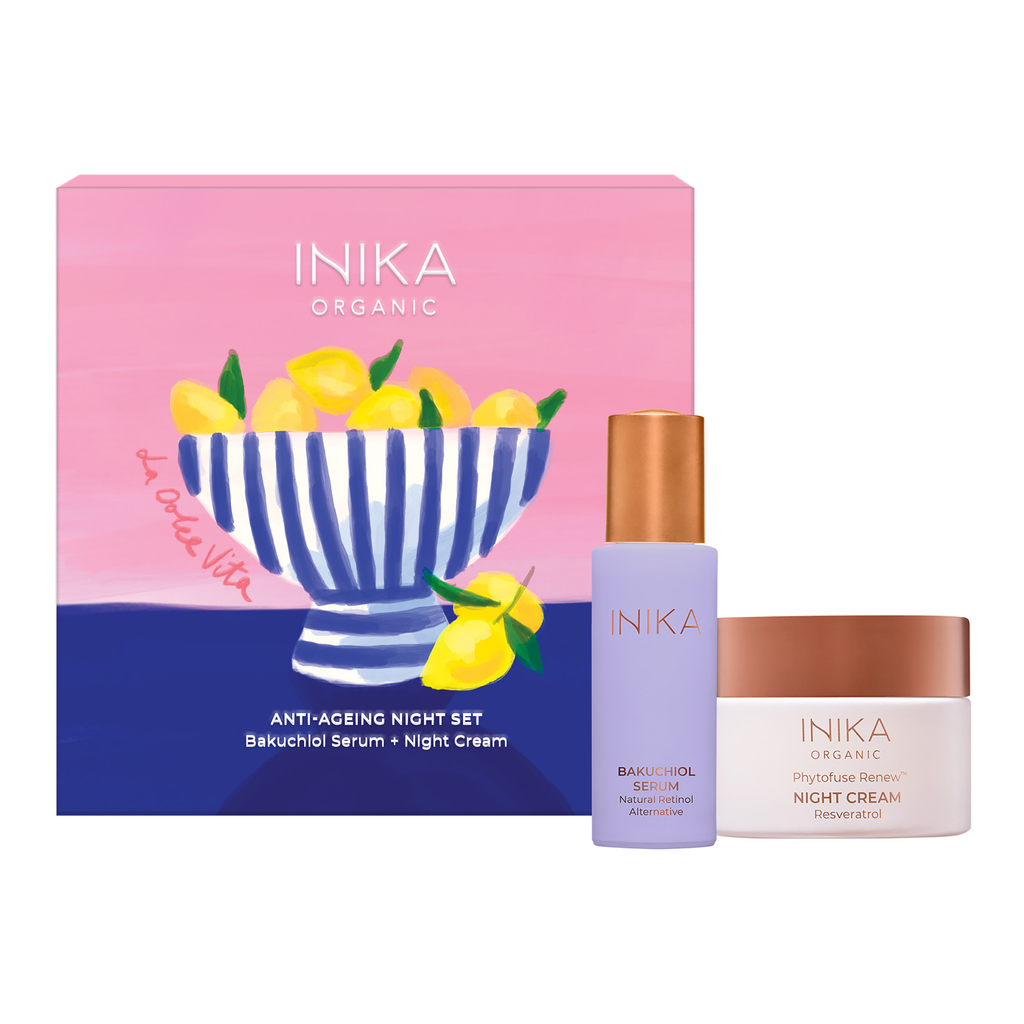 INIKA Organic Anti-Ageing Night Set
