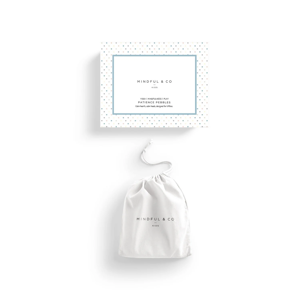 Mindful & Co Kids Patience Pebbles Sea Foam