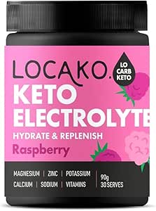 Locako Keto Electrolytes Raspberry