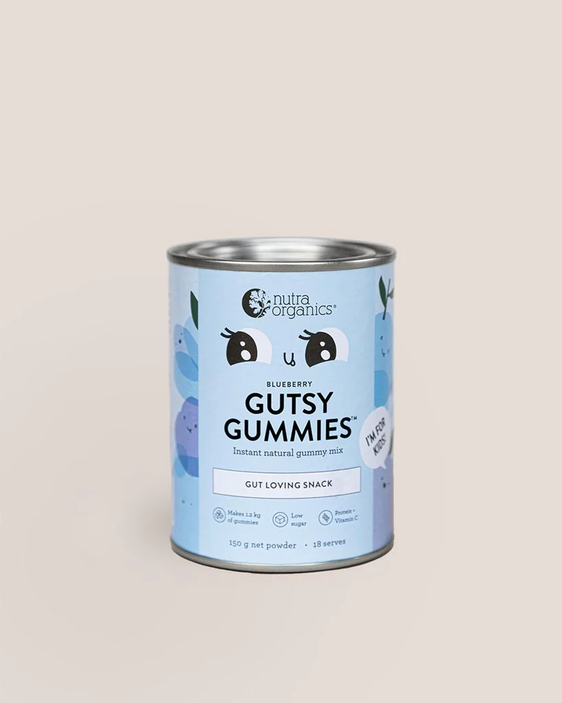Nutra Organics Gutsy Gummies Blueberry