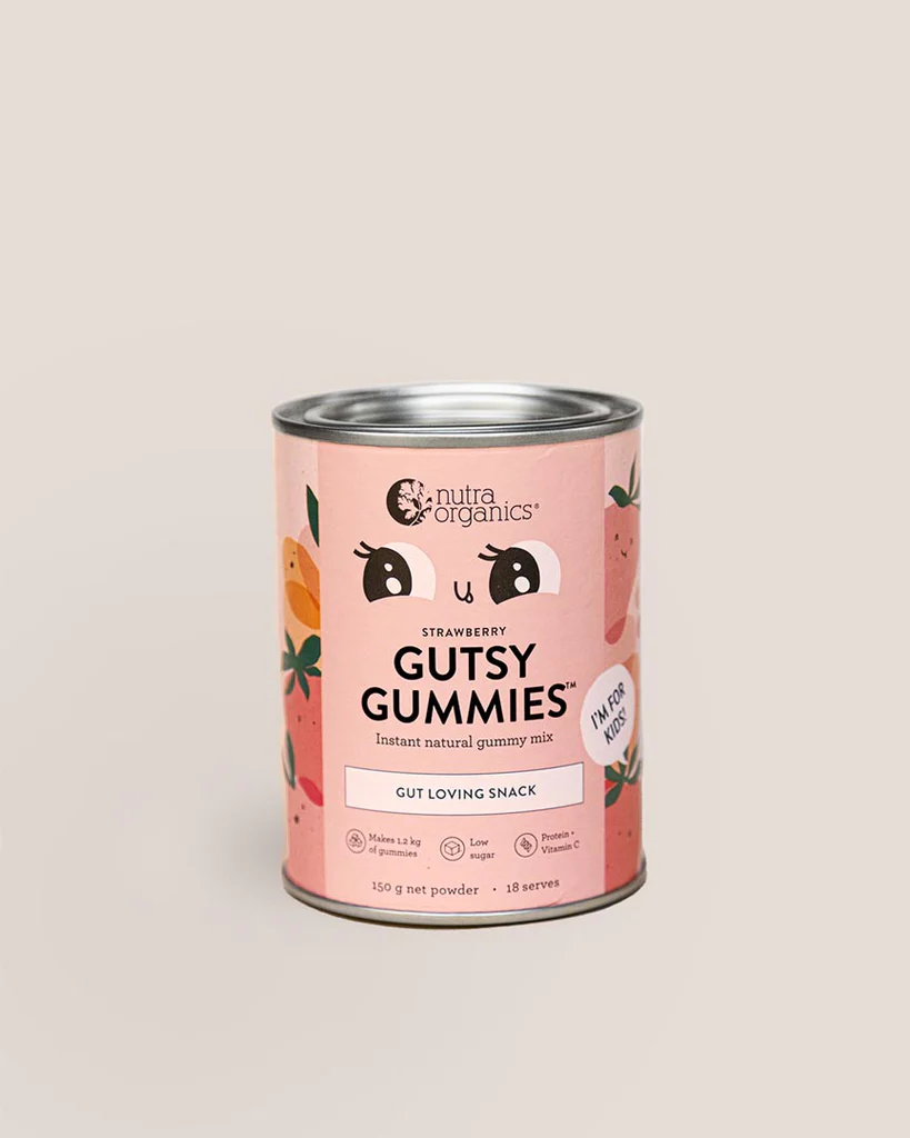 Nutra Organics Gutsy Gummies Strawberry
