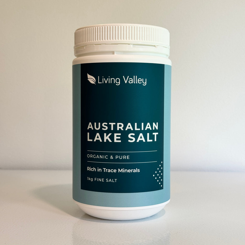 Living Valley Organic Australian Lake Salt (Fine) - 1kg