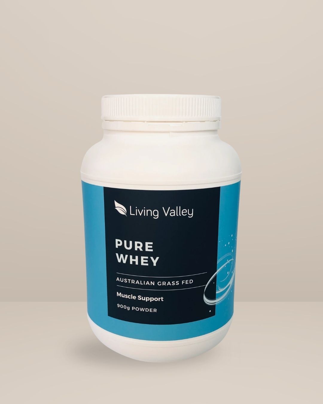 Living Valley 100% Pure Whey Protein Concentrate 900g