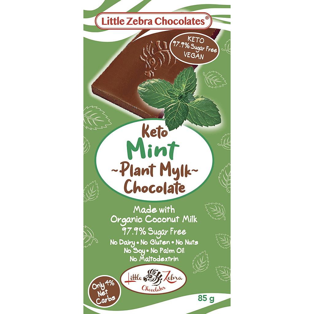 Little Zebra Plant Mint Mylk Chocolate - 85g