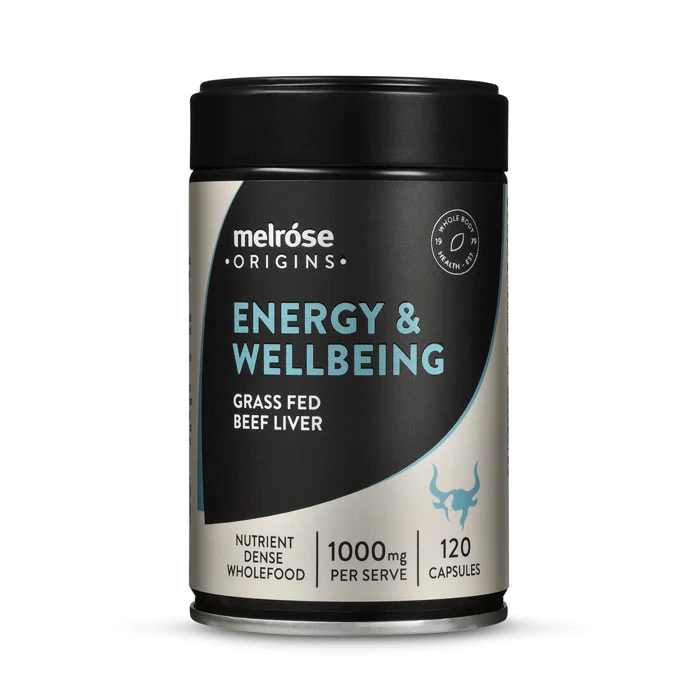 Melrose Grass Fed Beef Liver 120 Capsules
