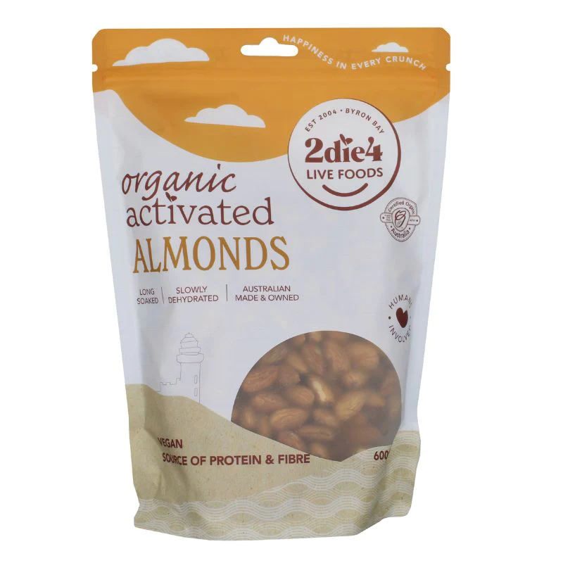 Activated Organic Almonds - 120g