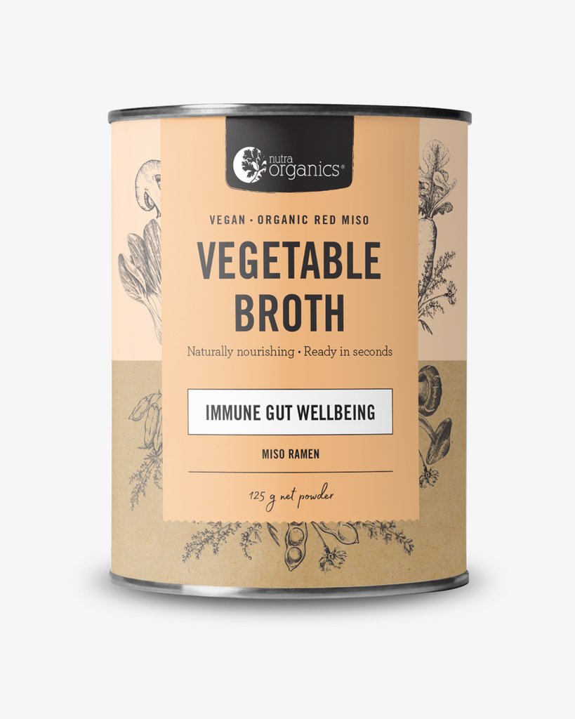 Nutra Organics Vegetable Broth - Miso Ramen - 125g