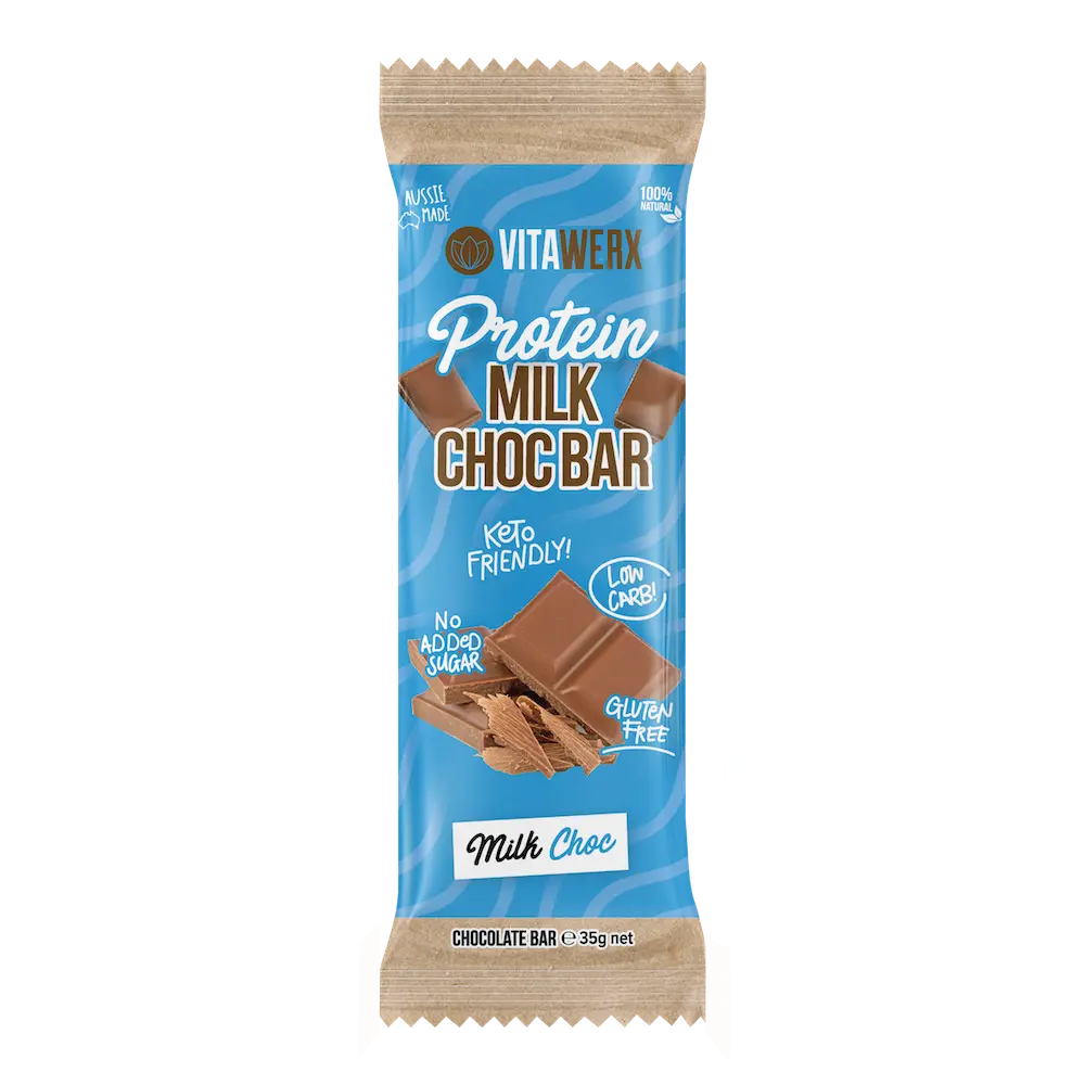 Vitawerx Milk Chocolate Bar 35g