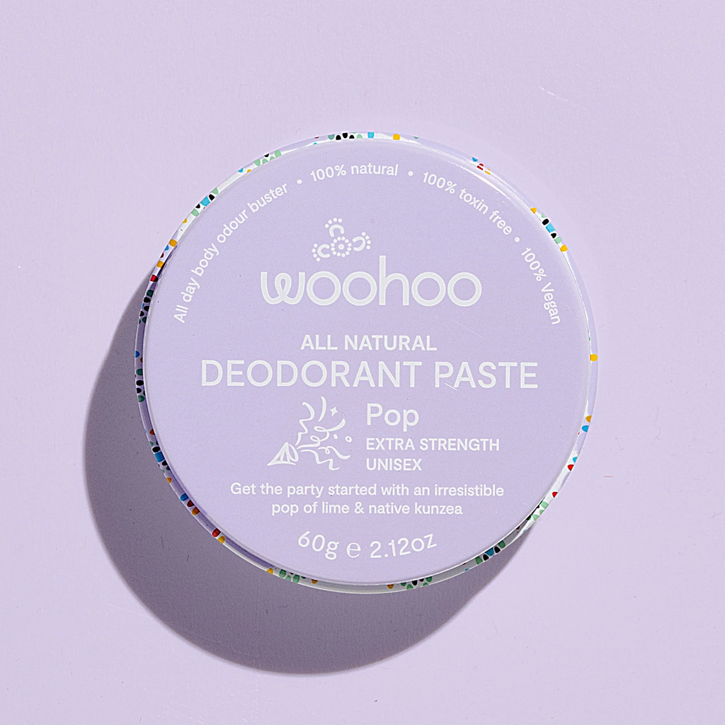 Woohoo Deodorant Paste - Pop (Extra Strength)