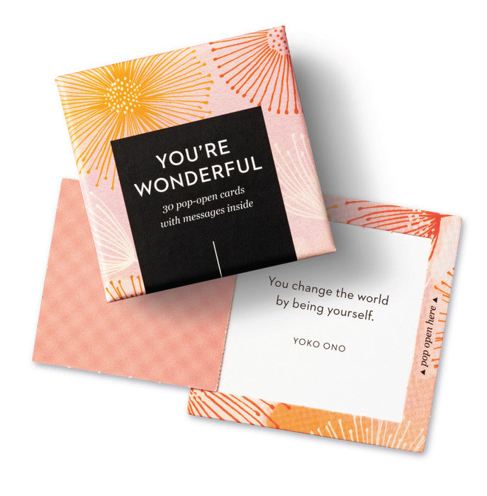 YOU'RE WONDERFUL - ThoughtFulls Pop-Open Cards