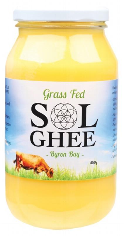 SOL Organics Grass Fed Ghee - 450g