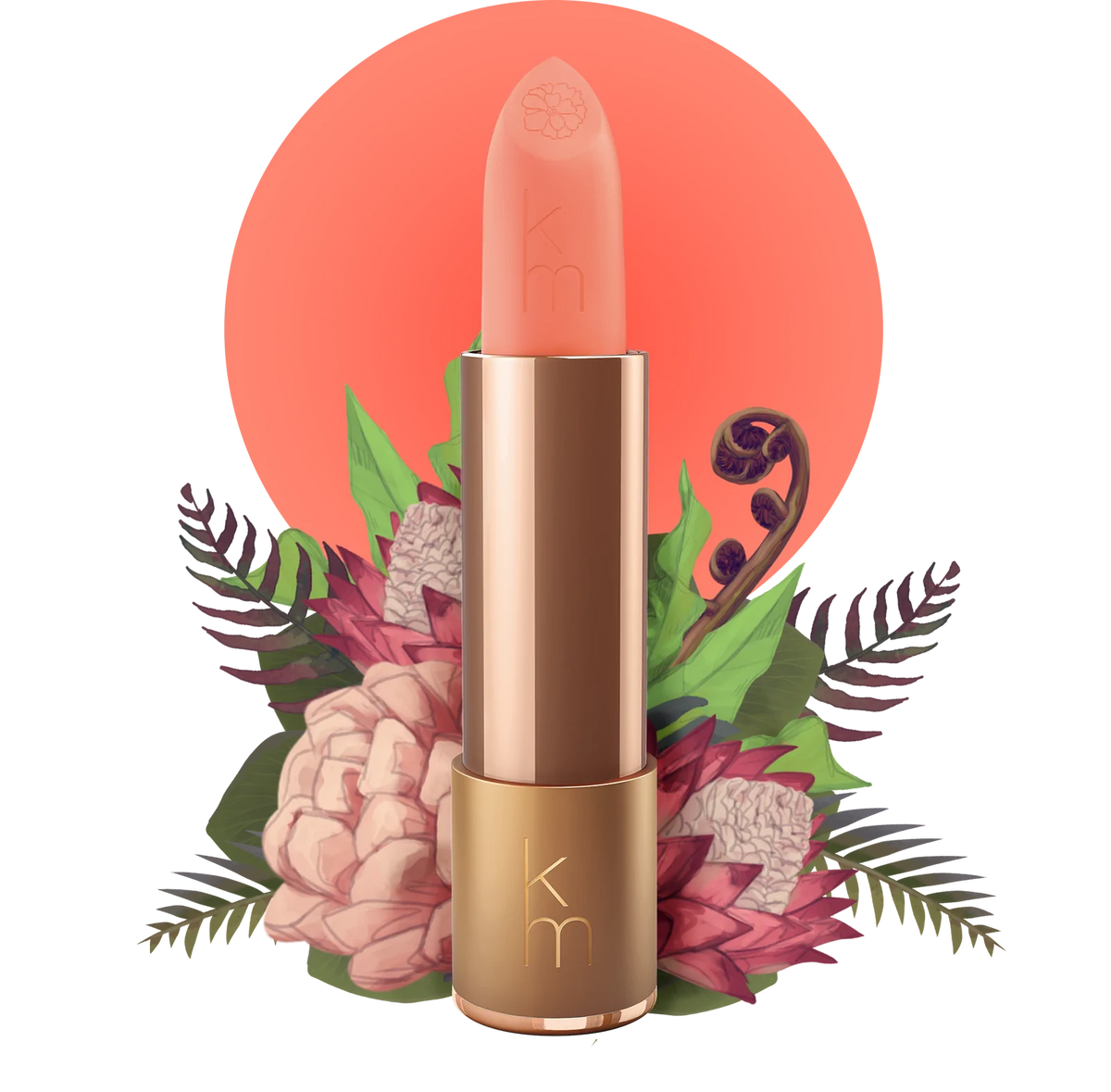 Karen Murrell Lipstick - PEONY PETAL-15