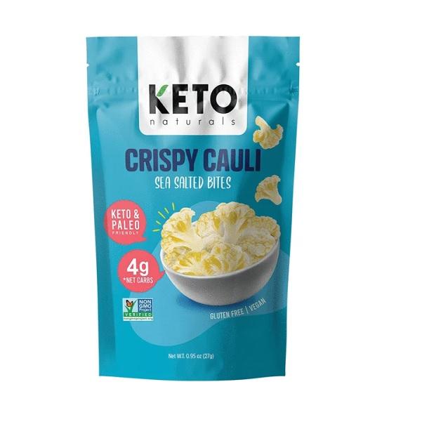 Keto Naturals Crispy Cauli Sea Salted Bites 27g