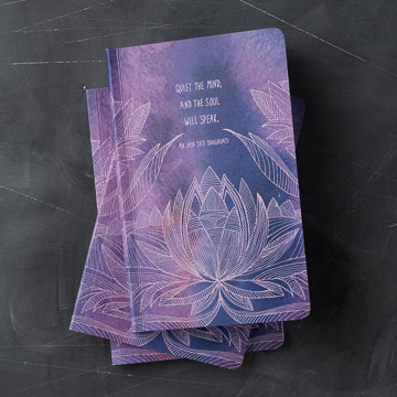 Quiet The Mind, And The Soul Will Speak - Write Now Journal