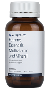 Metagenics Femme Essentials Multivitamin & Mineral 60 Tablets