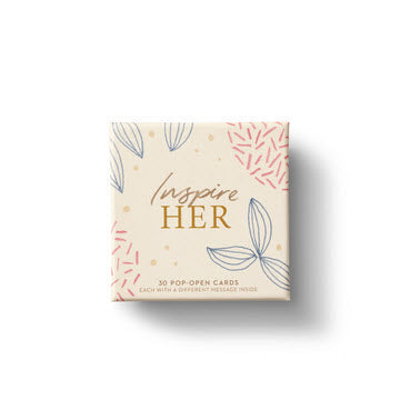 Inspire Her -ThoughtFulls Pop Open Window Cards