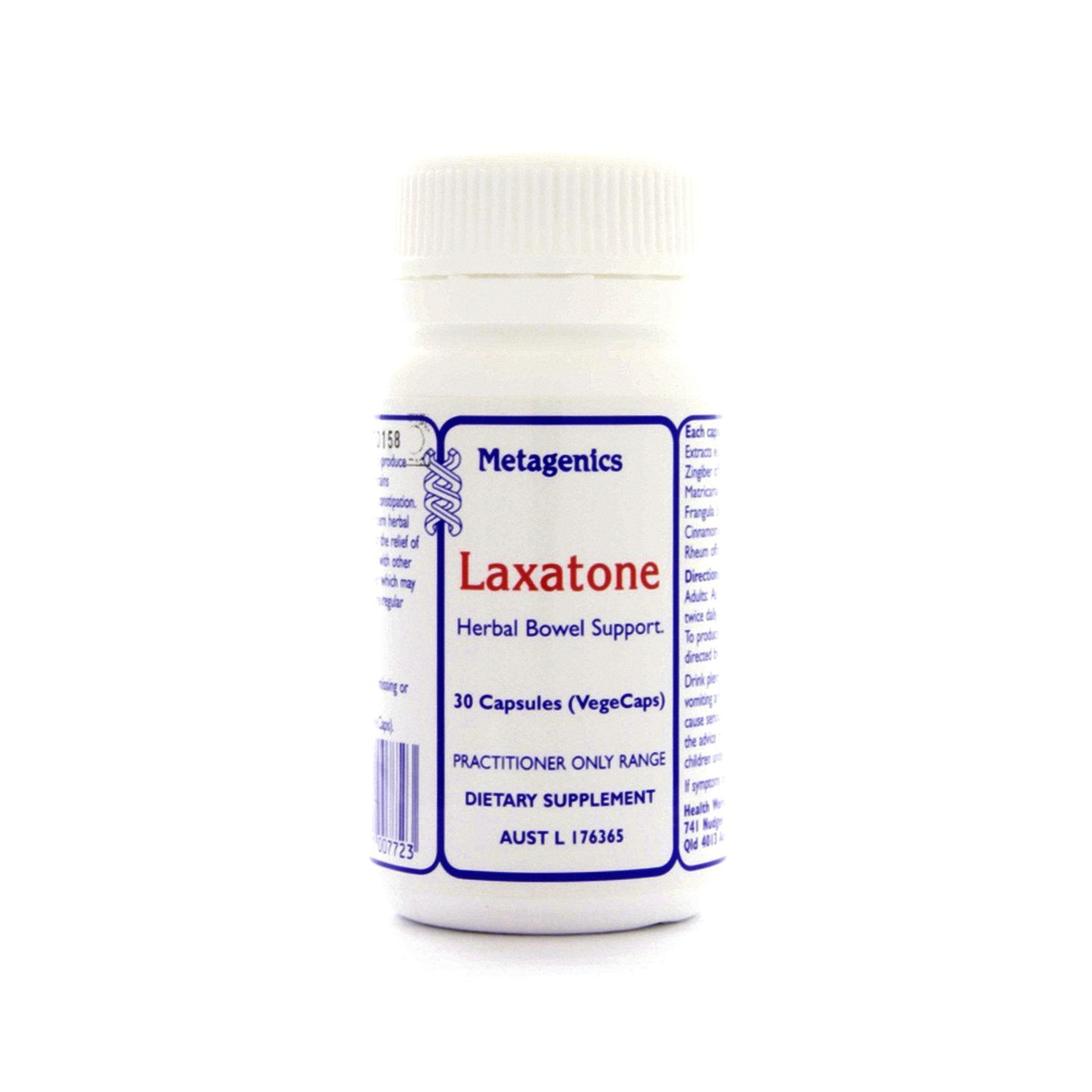 Metagenics Laxatone 30 Capsules