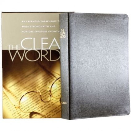 The Clear Word - Bonded Leather