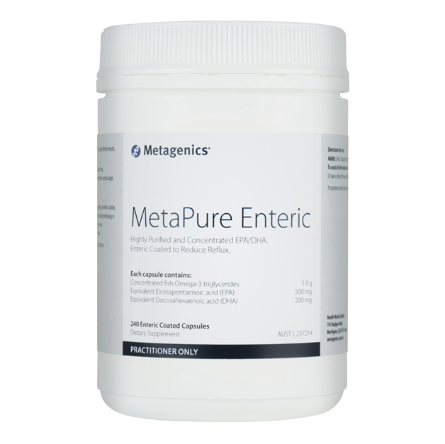 Metagenics MetaPure Enteric EPA/DHA 240 Capsules