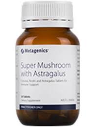 Metagenics Super Mushroom with Astragalus 30 Tablets