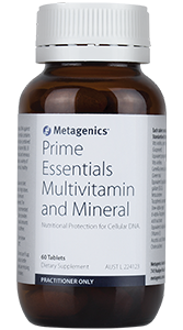Metagenics Prime Essentials Multivitamin & Mineral 60 Tablets