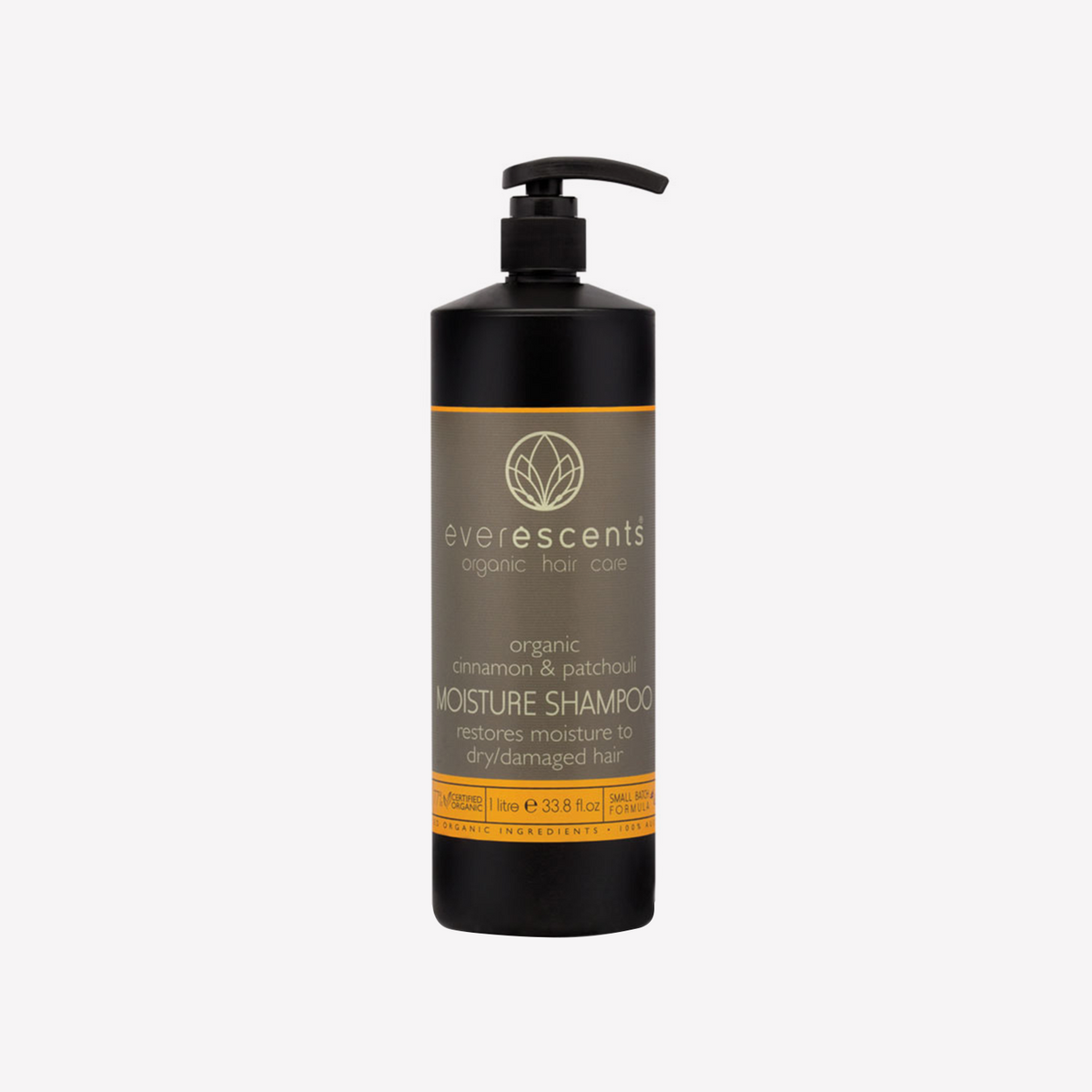EverEscents Organic Moisture Shampoo - Patchouli & Cinnamon