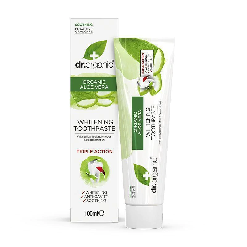 Dr Organic Aloe Vera Whitening Toothpaste