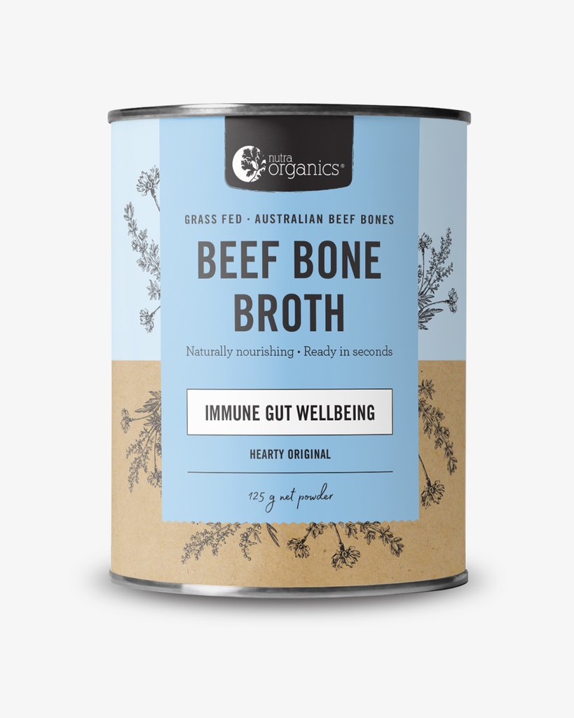 Nutra Organics Beef Bone Broth - Hearty Original - 125g