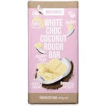 Vitawerx White Choc Coconut Rough Bar 100g
