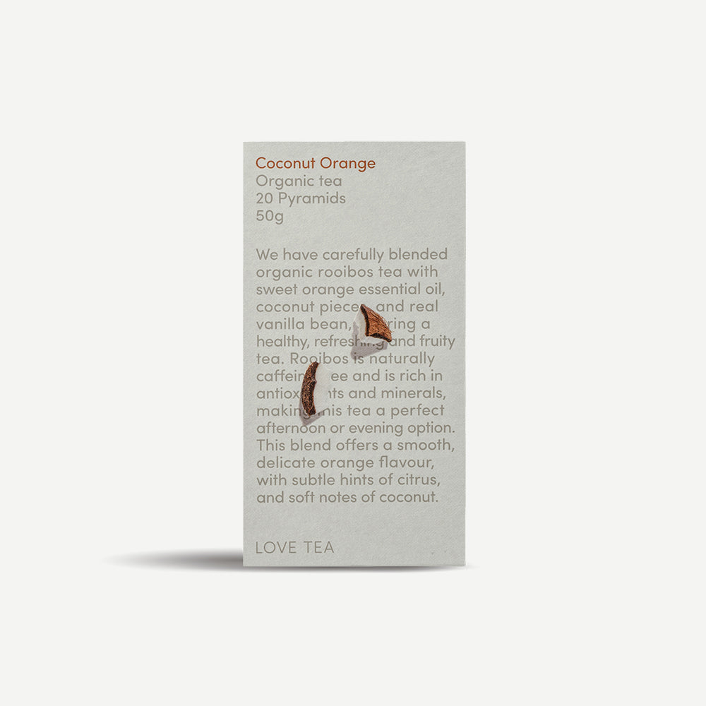 Coconut and Orange Pyramids- 1 Box x 20 Pyramids