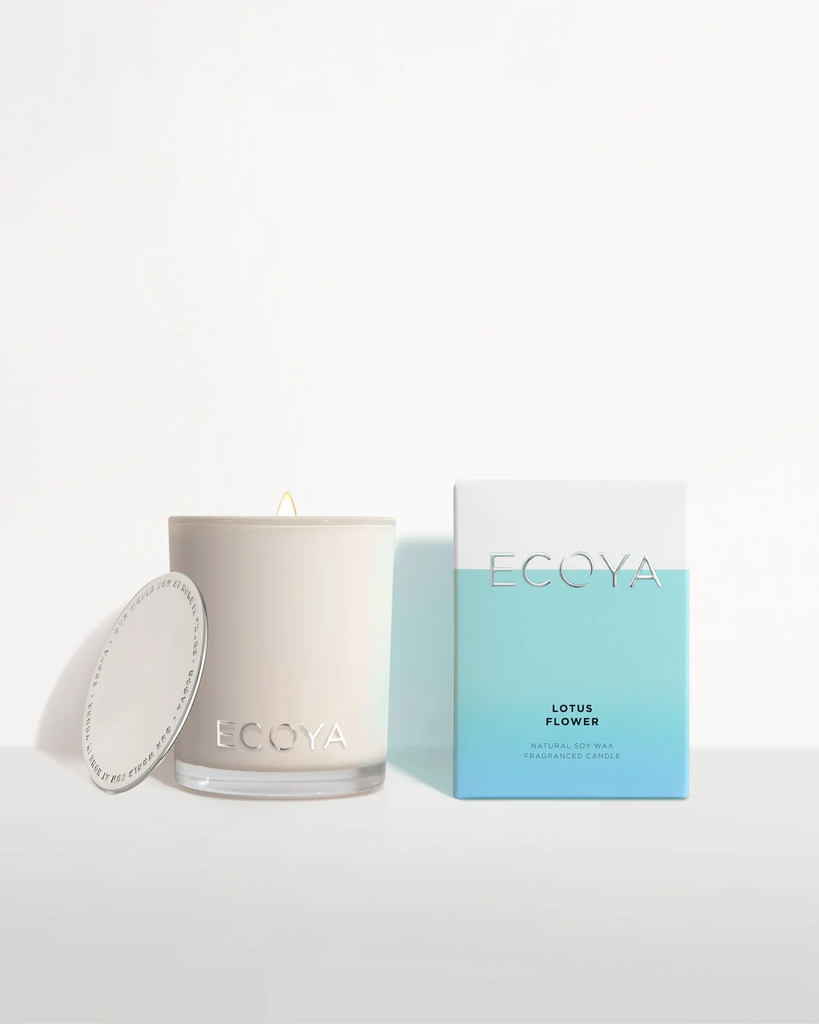 Ecoya Candle - Lotus Flower Mini Madison Jar