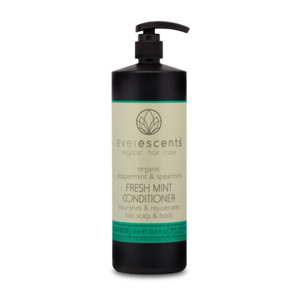 EverEscents - Organic Fresh Mint Conditioner - 1Lt