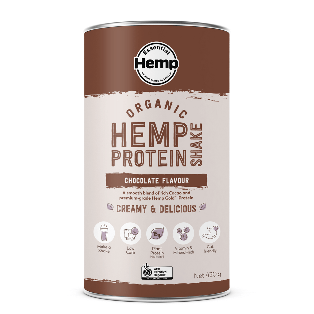 Essential Hemp Organic Hemp Protein - Chocolate 420g