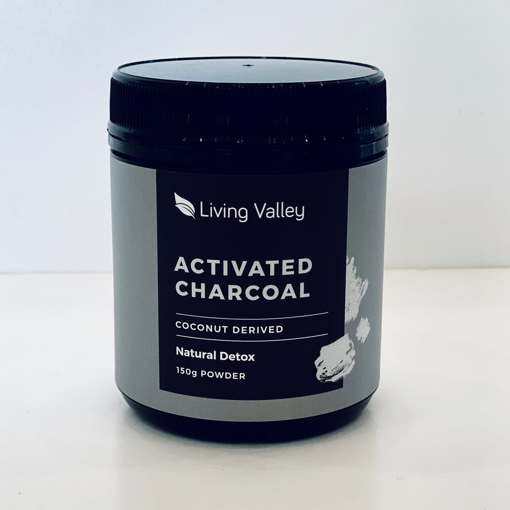 Living Valley Activated Charcoal Powder 150g