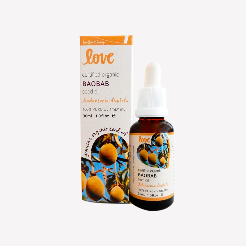 Love Certified Organic Baobab Seed Oil – 30ml