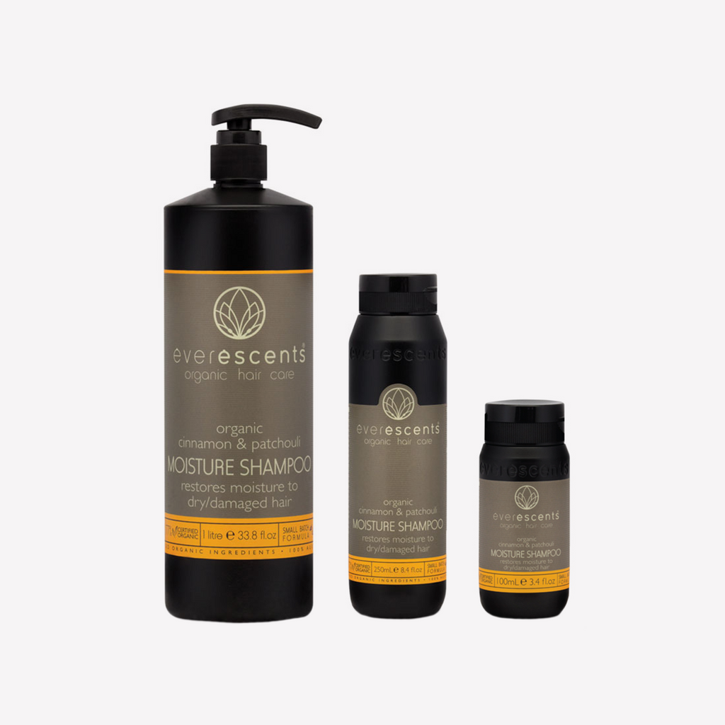 EverEscents Organic Moisture Shampoo - Patchouli & Cinnamon